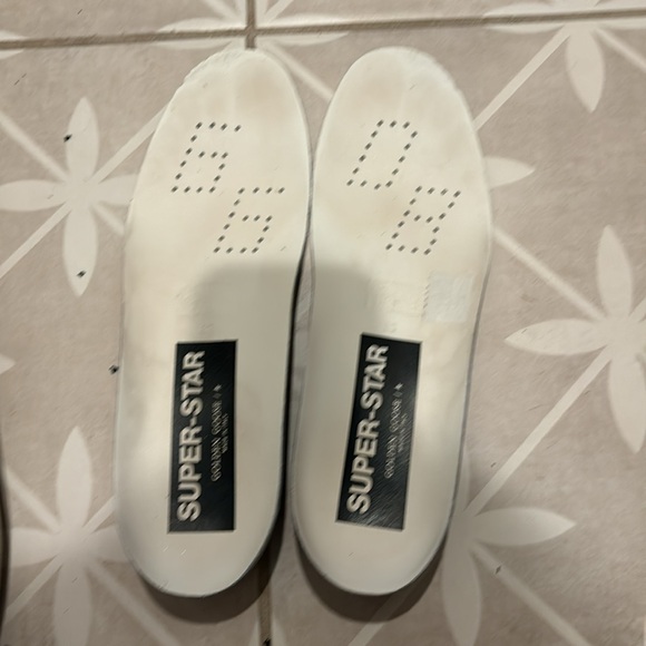 Size 38 Golden Goose Super-Star - Picture 12 of 14